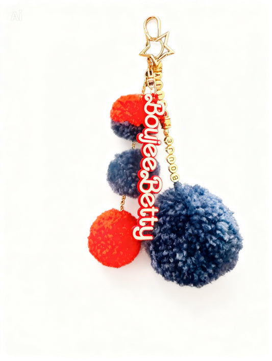 NY KNICKS BAG CHARM